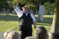 George Jack in the Burning Coal Theatre Company production of OAKWOOD: UNPLUGGED! (photo by the Right Image Photography, Inc.)